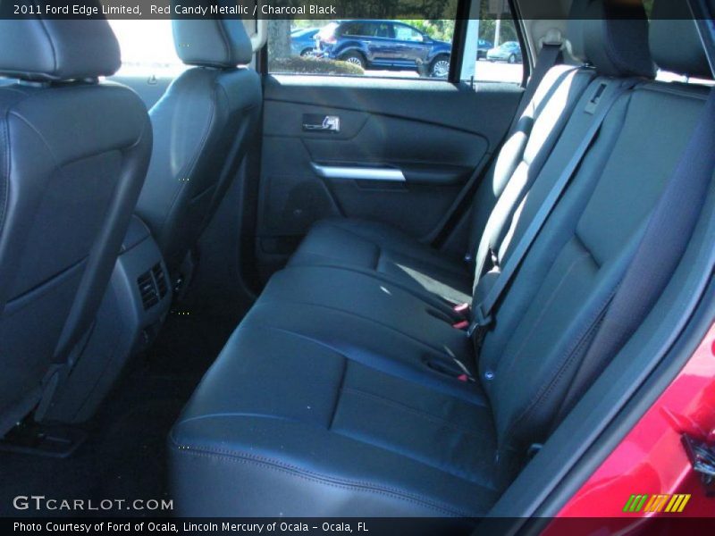 Red Candy Metallic / Charcoal Black 2011 Ford Edge Limited