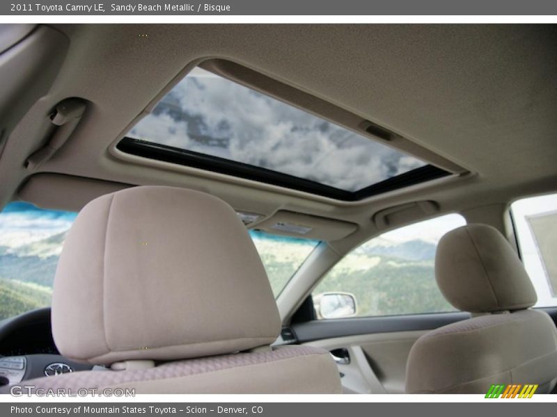 Sandy Beach Metallic / Bisque 2011 Toyota Camry LE