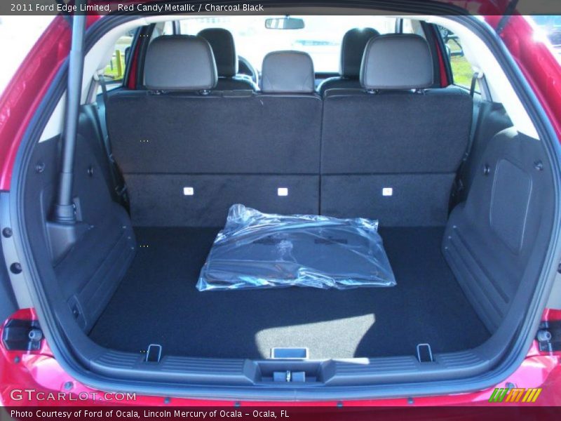 Red Candy Metallic / Charcoal Black 2011 Ford Edge Limited