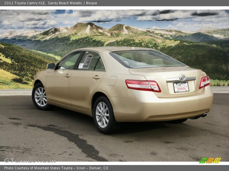  2011 Camry XLE Sandy Beach Metallic