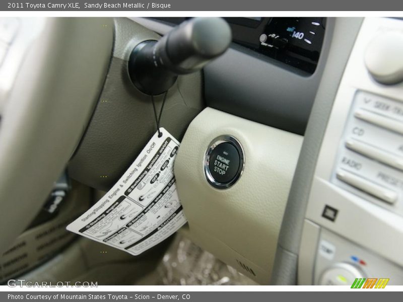 Sandy Beach Metallic / Bisque 2011 Toyota Camry XLE