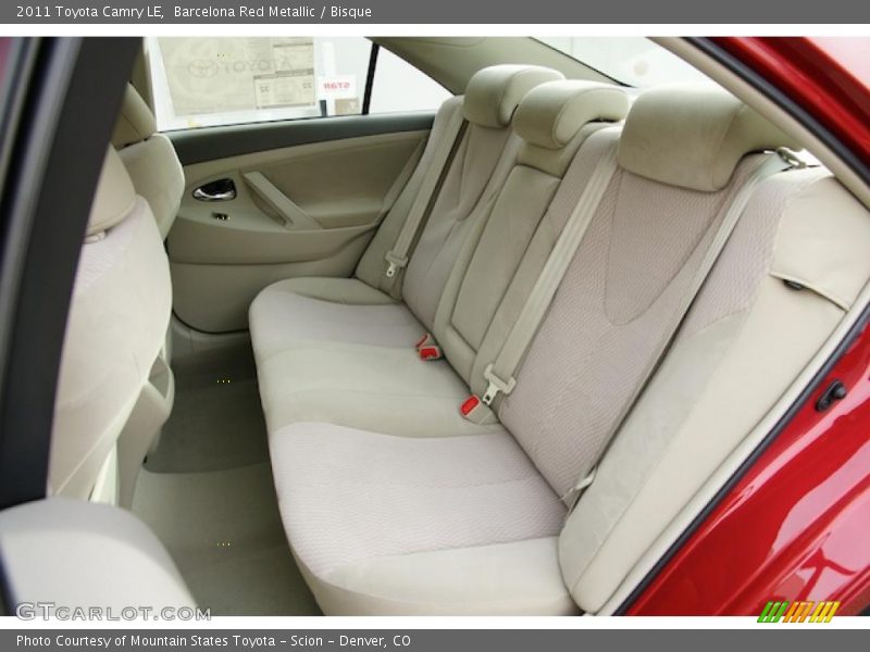 Barcelona Red Metallic / Bisque 2011 Toyota Camry LE