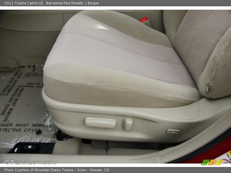 Barcelona Red Metallic / Bisque 2011 Toyota Camry LE