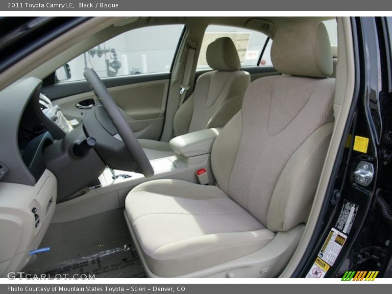 Black / Bisque 2011 Toyota Camry LE
