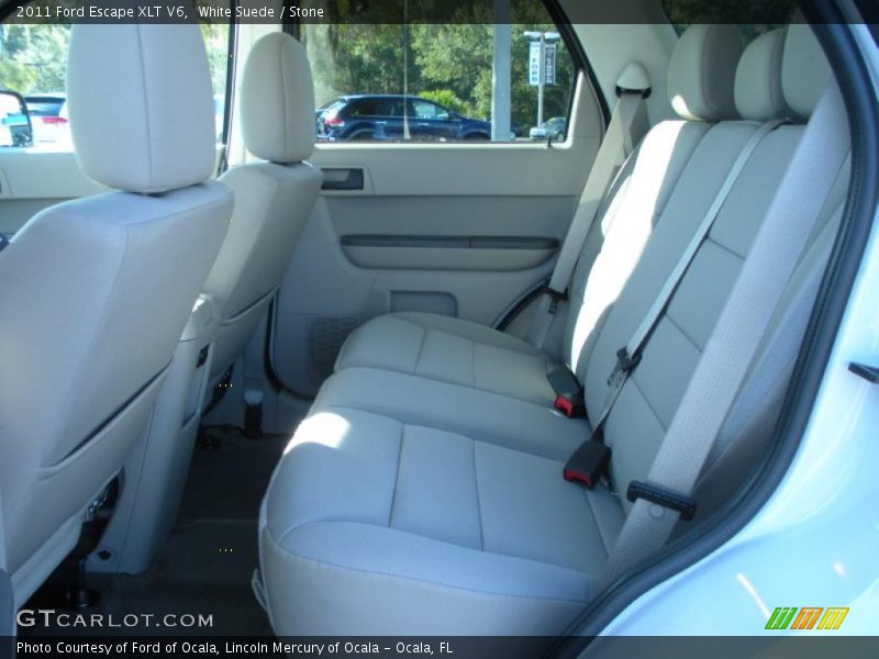 White Suede / Stone 2011 Ford Escape XLT V6