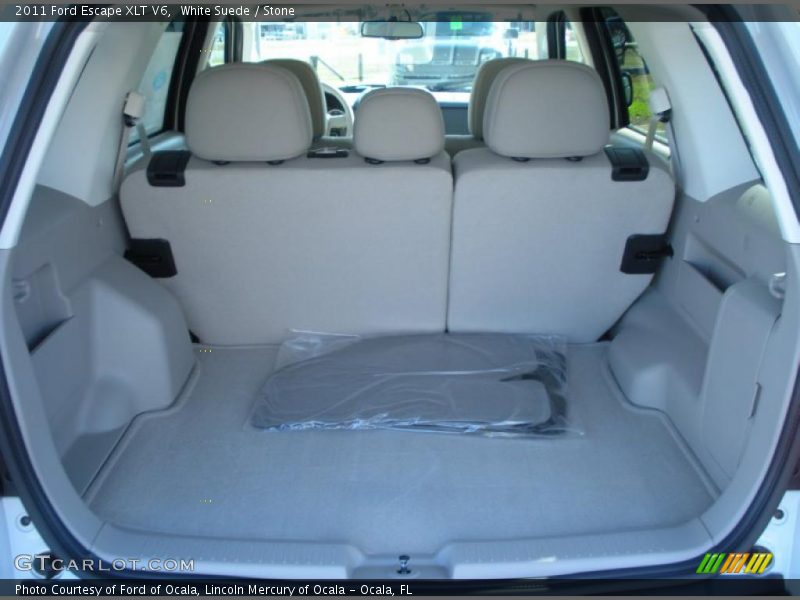 White Suede / Stone 2011 Ford Escape XLT V6