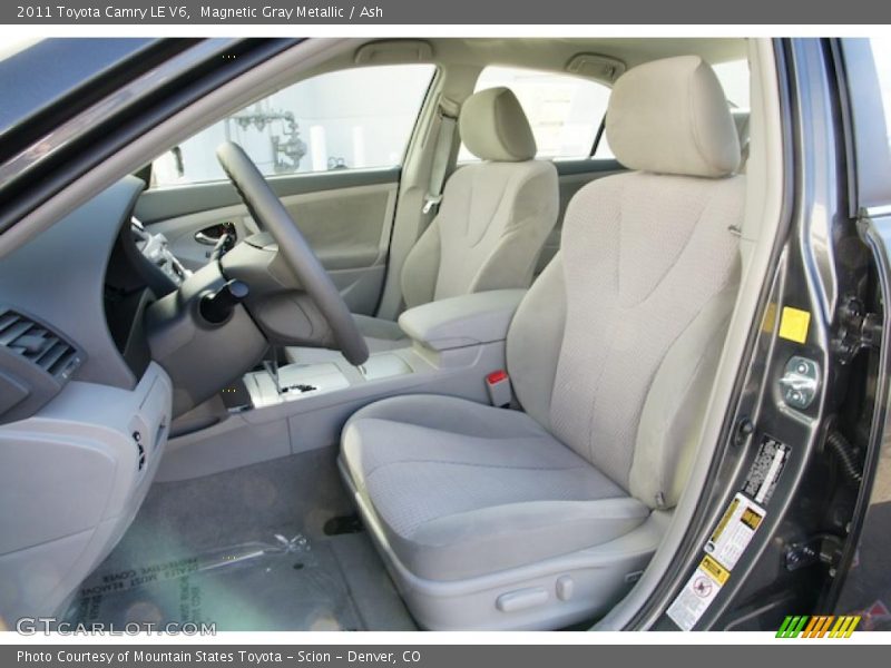  2011 Camry LE V6 Ash Interior