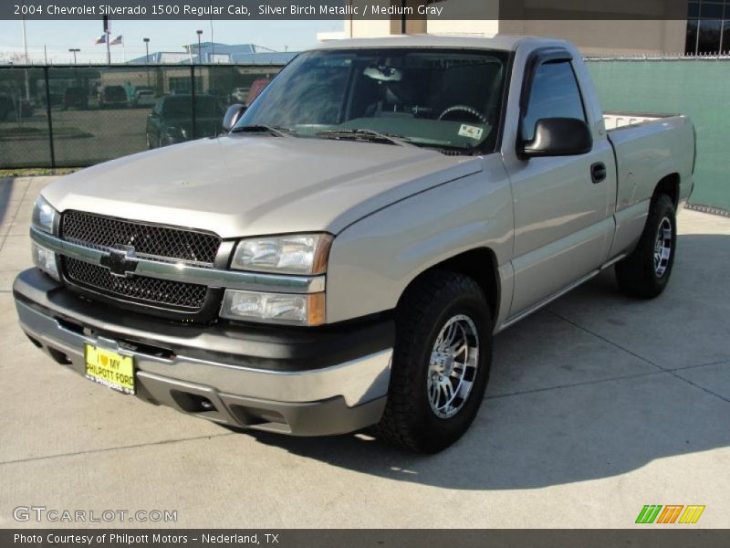  2004 Silverado 1500 Regular Cab Silver Birch Metallic