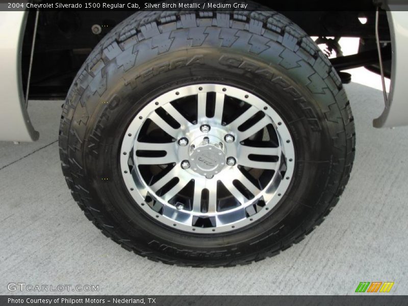 Silver Birch Metallic / Medium Gray 2004 Chevrolet Silverado 1500 Regular Cab