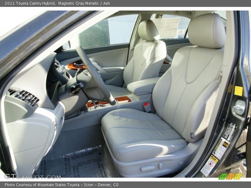  2011 Camry Hybrid Ash Interior