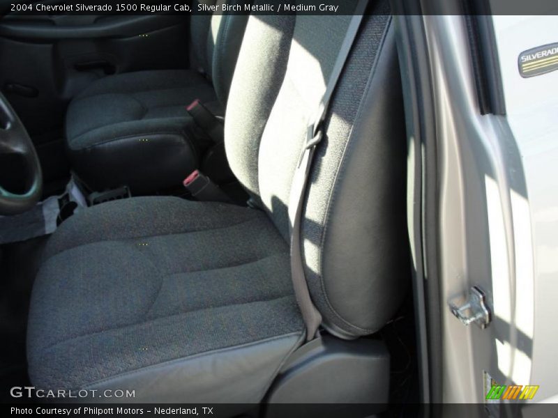 Silver Birch Metallic / Medium Gray 2004 Chevrolet Silverado 1500 Regular Cab
