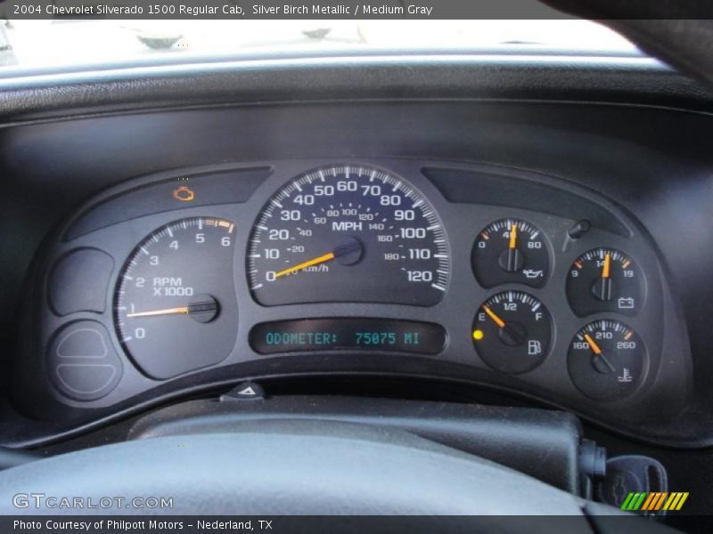  2004 Silverado 1500 Regular Cab Regular Cab Gauges