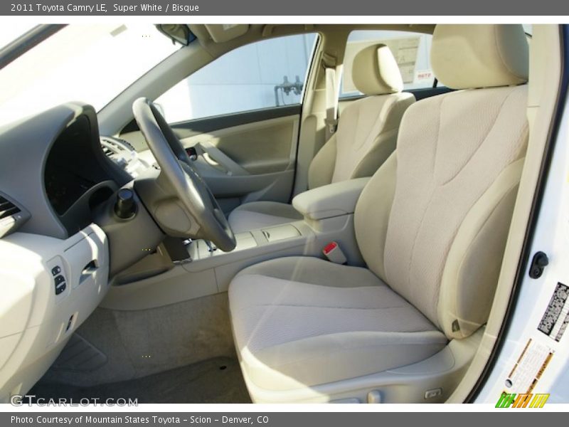 Super White / Bisque 2011 Toyota Camry LE