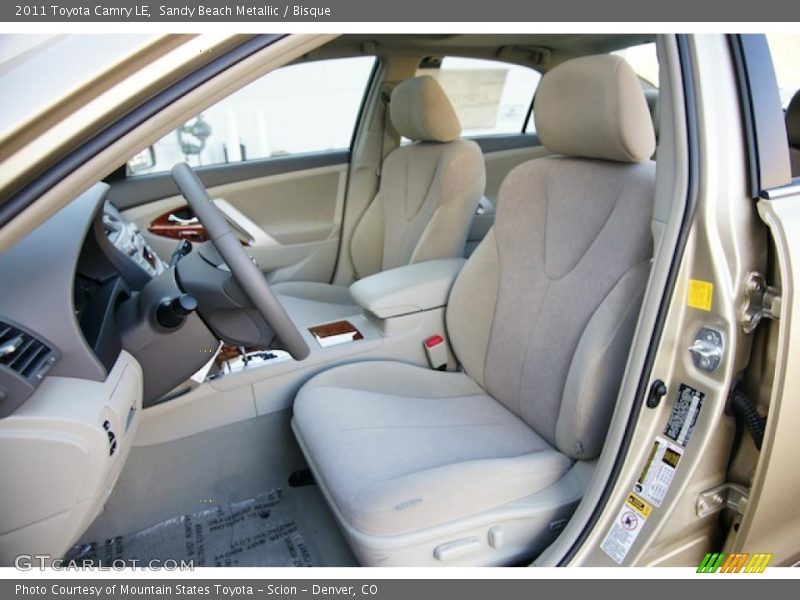 Sandy Beach Metallic / Bisque 2011 Toyota Camry LE