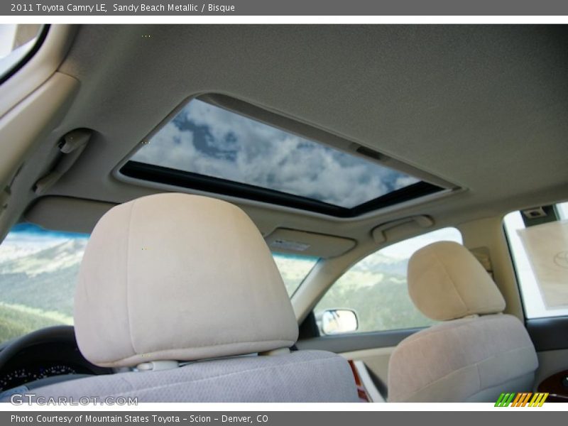 Sandy Beach Metallic / Bisque 2011 Toyota Camry LE