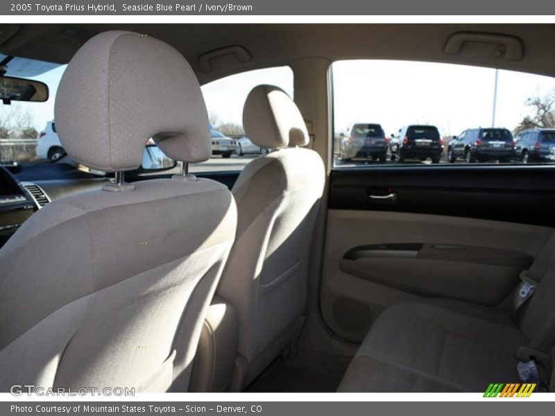 Seaside Blue Pearl / Ivory/Brown 2005 Toyota Prius Hybrid