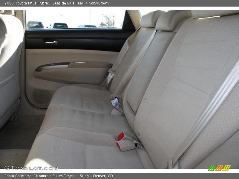 Seaside Blue Pearl / Ivory/Brown 2005 Toyota Prius Hybrid