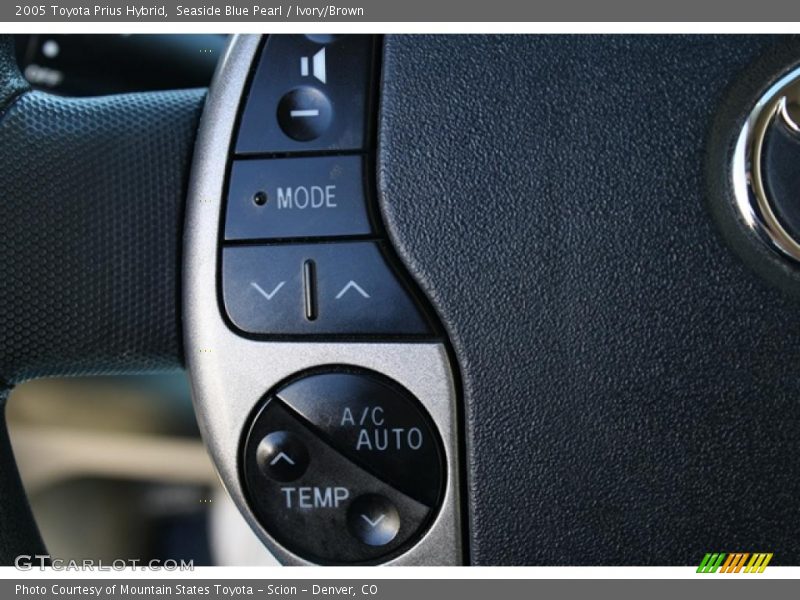 Seaside Blue Pearl / Ivory/Brown 2005 Toyota Prius Hybrid