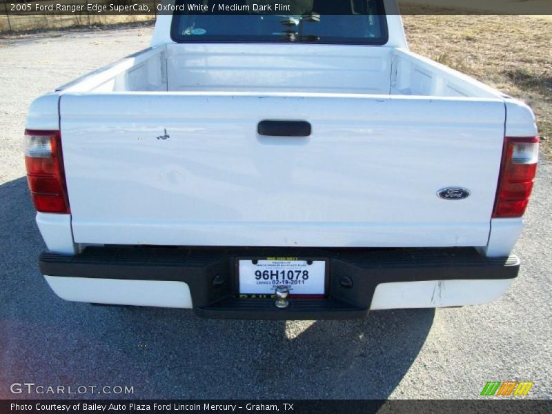 Oxford White / Medium Dark Flint 2005 Ford Ranger Edge SuperCab