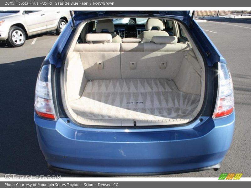 Seaside Blue Pearl / Ivory/Brown 2005 Toyota Prius Hybrid