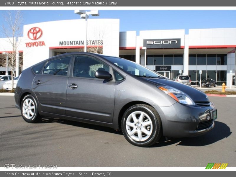 Magnetic Gray Metallic / Gray 2008 Toyota Prius Hybrid Touring