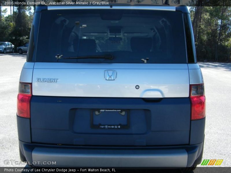 Alabaster Silver Metallic / Gray/Blue 2006 Honda Element EX