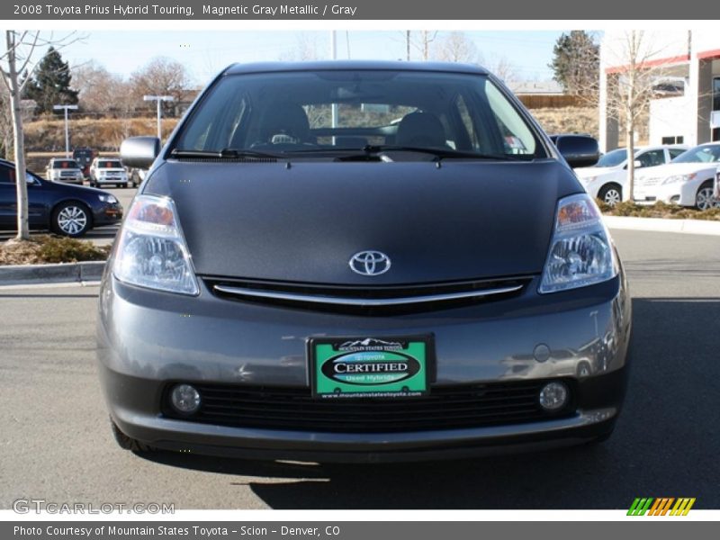 Magnetic Gray Metallic / Gray 2008 Toyota Prius Hybrid Touring