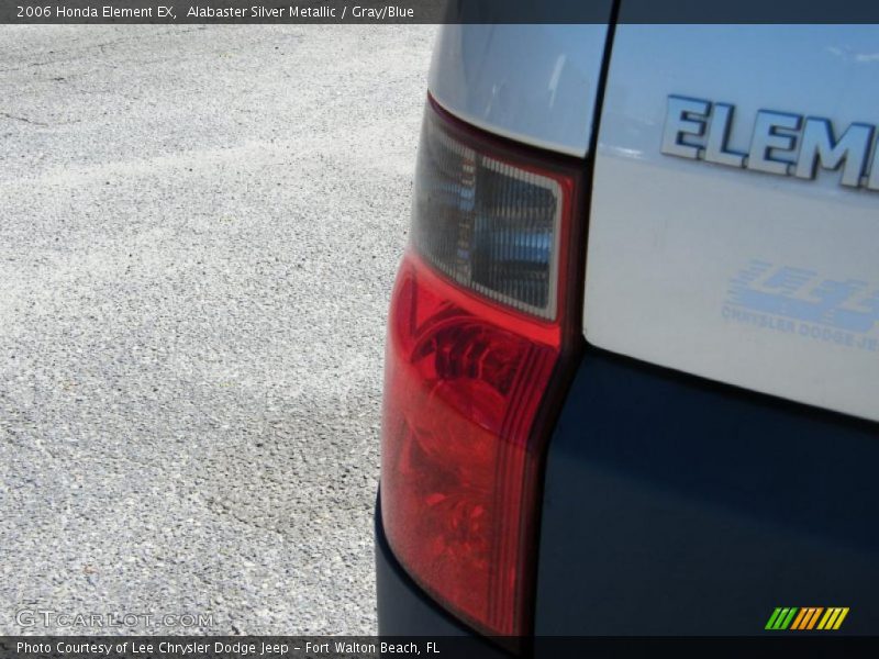 Alabaster Silver Metallic / Gray/Blue 2006 Honda Element EX