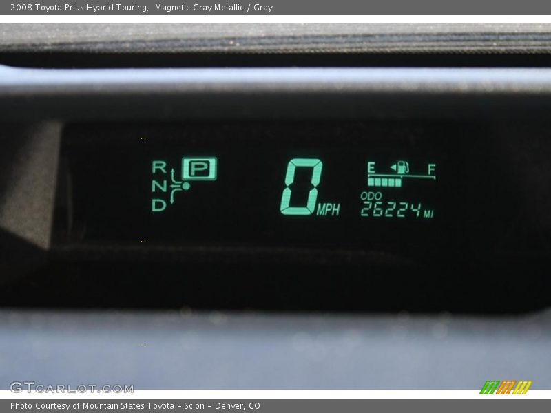 Magnetic Gray Metallic / Gray 2008 Toyota Prius Hybrid Touring