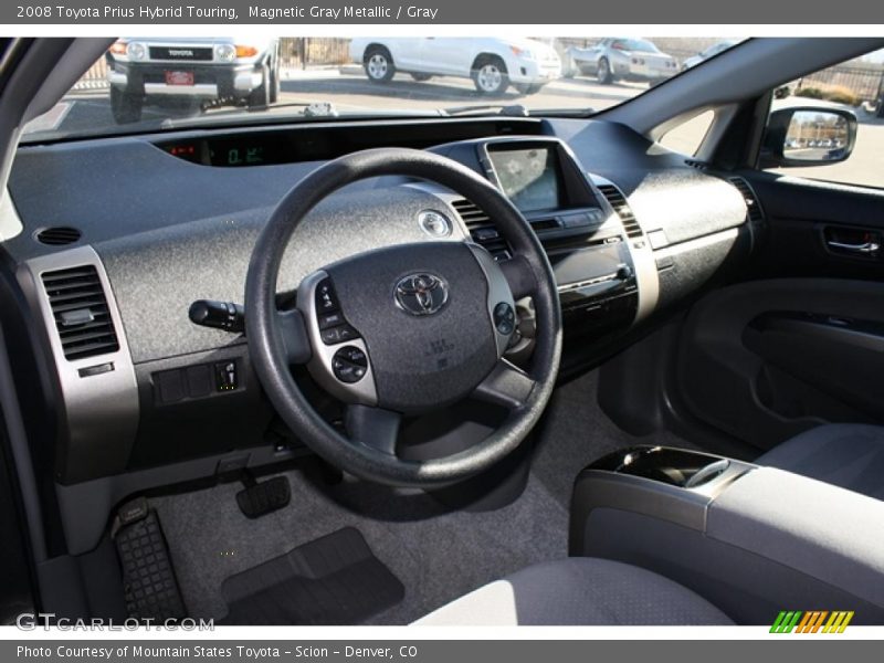 Magnetic Gray Metallic / Gray 2008 Toyota Prius Hybrid Touring