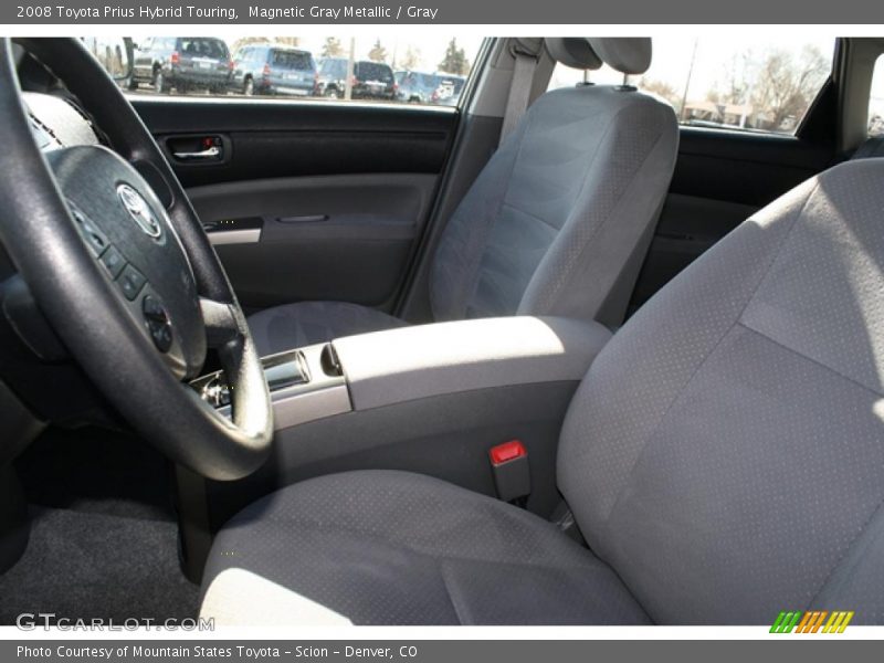 Magnetic Gray Metallic / Gray 2008 Toyota Prius Hybrid Touring