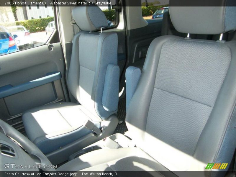 Alabaster Silver Metallic / Gray/Blue 2006 Honda Element EX