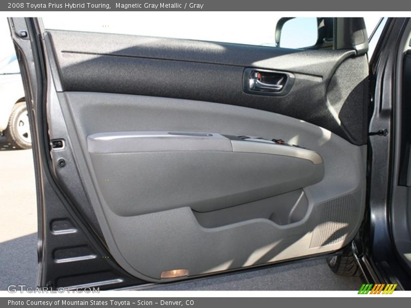 Magnetic Gray Metallic / Gray 2008 Toyota Prius Hybrid Touring