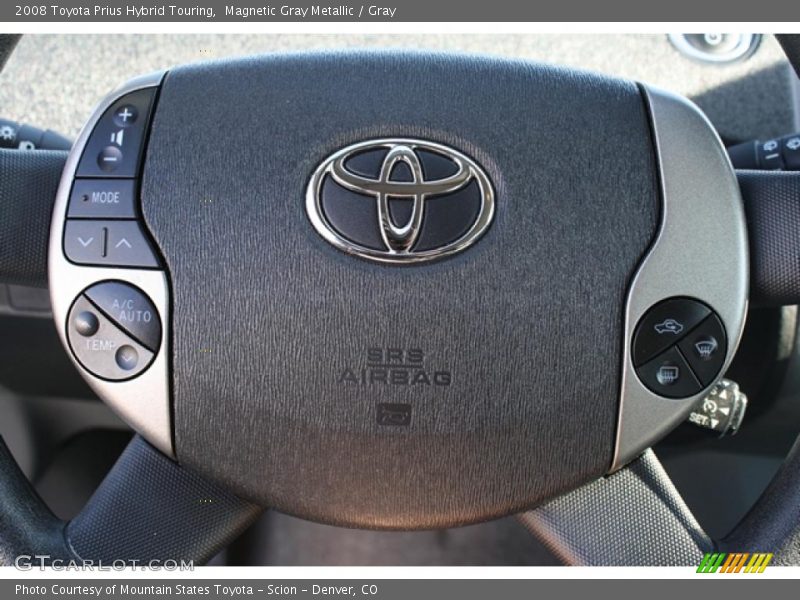 Magnetic Gray Metallic / Gray 2008 Toyota Prius Hybrid Touring
