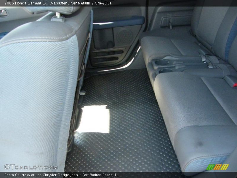 Alabaster Silver Metallic / Gray/Blue 2006 Honda Element EX