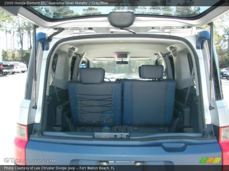Alabaster Silver Metallic / Gray/Blue 2006 Honda Element EX