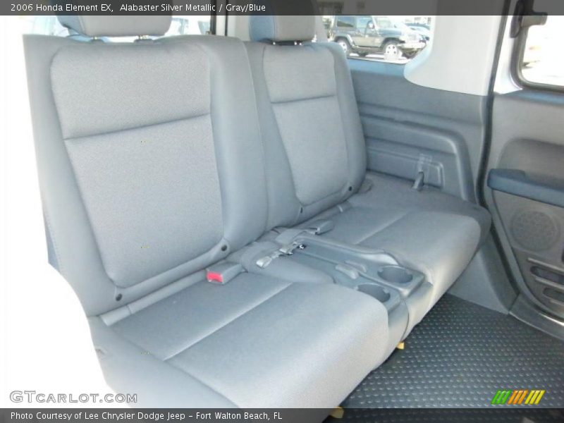Alabaster Silver Metallic / Gray/Blue 2006 Honda Element EX