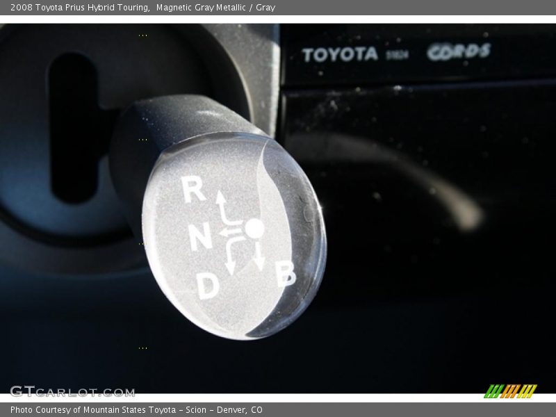 Magnetic Gray Metallic / Gray 2008 Toyota Prius Hybrid Touring