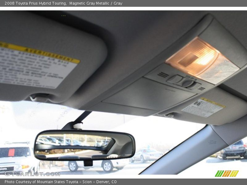 Magnetic Gray Metallic / Gray 2008 Toyota Prius Hybrid Touring