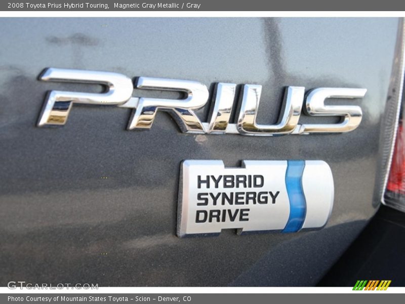 Magnetic Gray Metallic / Gray 2008 Toyota Prius Hybrid Touring