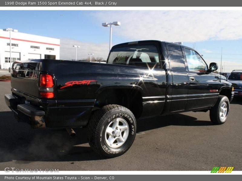  1998 Ram 1500 Sport Extended Cab 4x4 Black