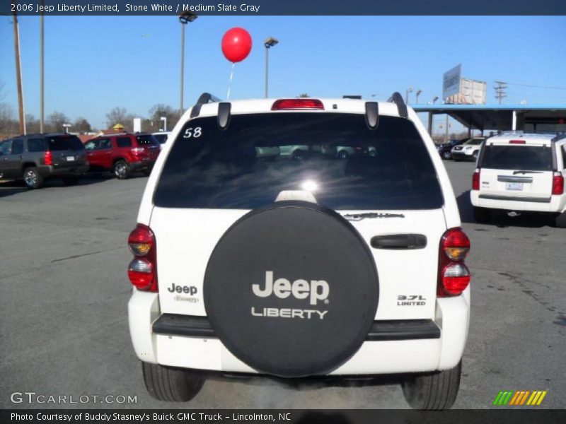 Stone White / Medium Slate Gray 2006 Jeep Liberty Limited