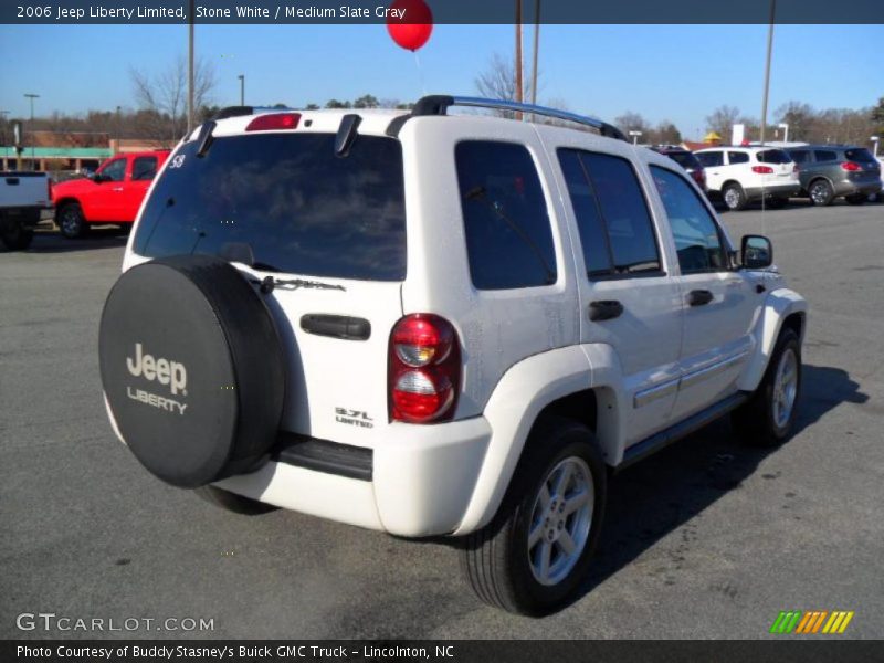 Stone White / Medium Slate Gray 2006 Jeep Liberty Limited
