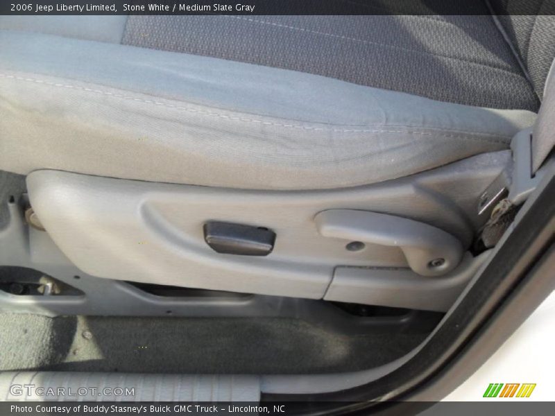 Stone White / Medium Slate Gray 2006 Jeep Liberty Limited