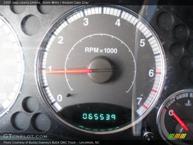 Stone White / Medium Slate Gray 2006 Jeep Liberty Limited
