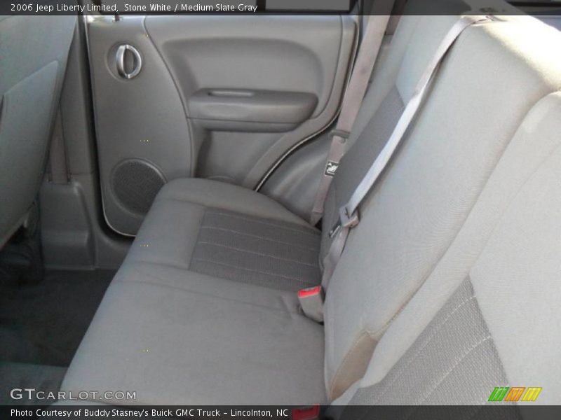 Stone White / Medium Slate Gray 2006 Jeep Liberty Limited