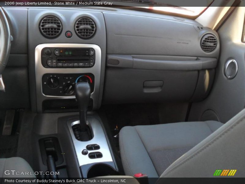 Stone White / Medium Slate Gray 2006 Jeep Liberty Limited