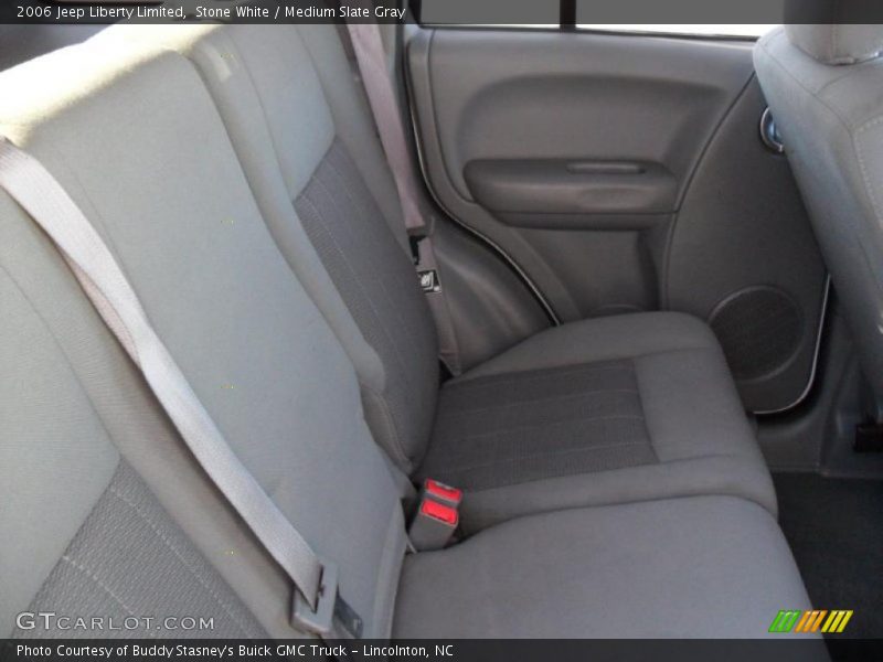 Stone White / Medium Slate Gray 2006 Jeep Liberty Limited