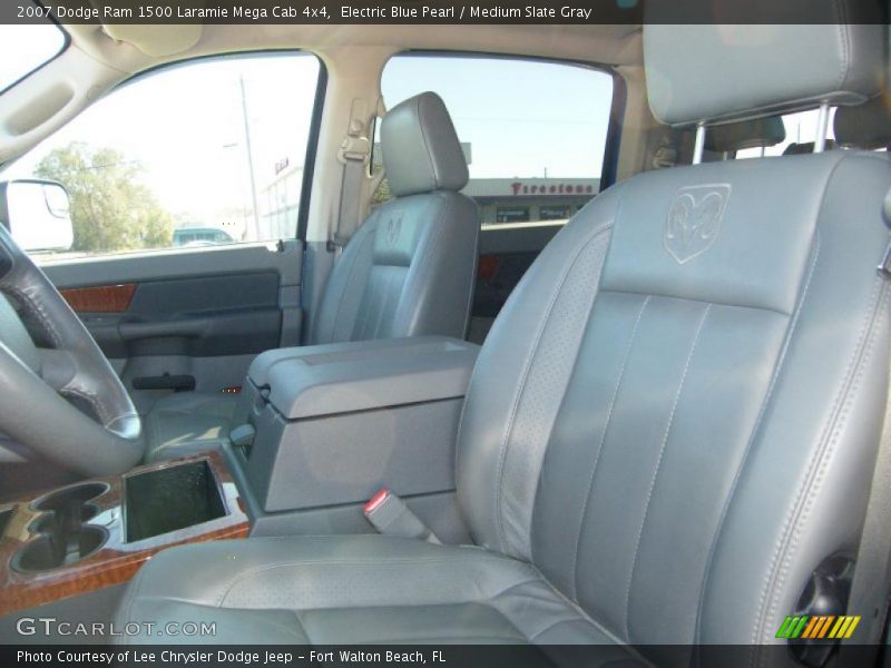 2007 Ram 1500 Laramie Mega Cab 4x4 Medium Slate Gray Interior