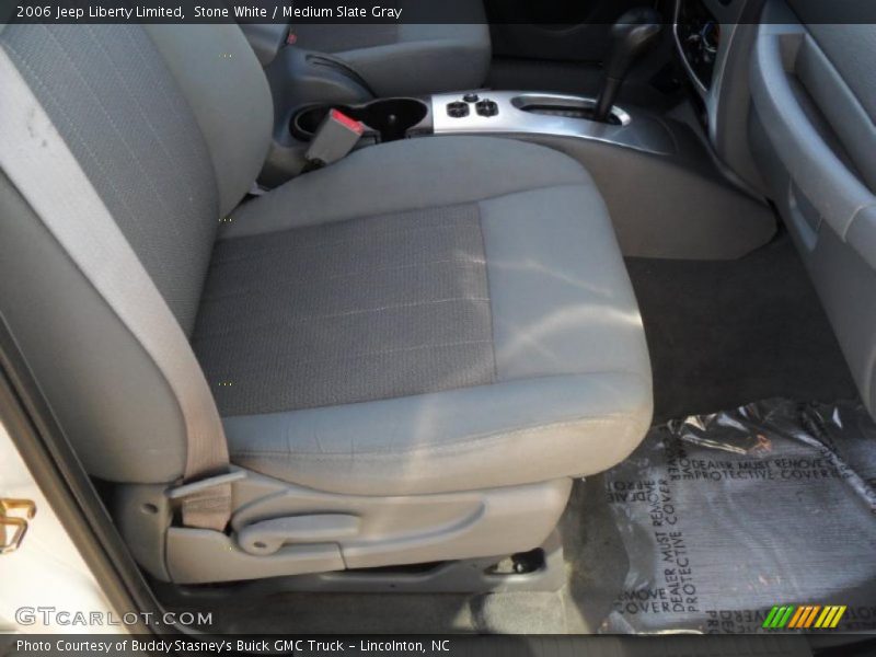 Stone White / Medium Slate Gray 2006 Jeep Liberty Limited